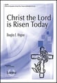 Christ the Lord Is Risen Today SATB choral sheet music cover